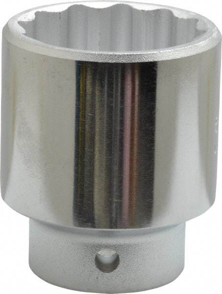 Proto - 3/8" Drive, Standard Hand Socket - 12 Points, 2-1/8" OAL, Chrome Finish - A1 Tooling