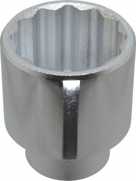 Proto - 1-7/8", 1/4" Drive, Standard Hand Socket - 6 Points, 2" OAL, Chrome Finish - A1 Tooling