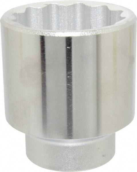 Proto - 2-1/8", 3/4" Drive, Standard Hand Socket - 12 Points, 3-9/32" OAL, Chrome Finish - A1 Tooling