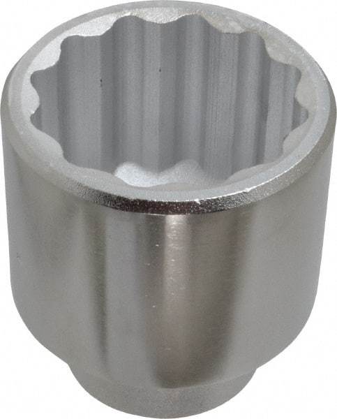 Proto - 2-1/4", 3/4" Drive, Standard Hand Socket - 12 Points, 3-13/32" OAL, Chrome Finish - A1 Tooling