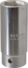 Proto - 1-1/16", 3/4" Drive, Deep Hand Socket - 6 Points, 3-1/2" OAL, Chrome Finish - A1 Tooling