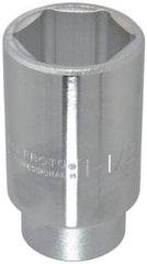 Proto - 1-1/2", 3/4" Drive, Deep Hand Socket - 6 Points, 3-1/2" OAL - A1 Tooling