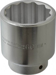 Proto - 3/4" Drive, Standard Hand Socket - 12 Points, 3-21/32" OAL, Chrome Finish - A1 Tooling