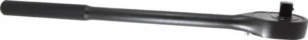 Proto - 3/4" Drive Pear Head Standard Ratchet - Black Oxide Finish, 20" OAL, 24 Gear Teeth, Standard Knurled Handle, Standard Head - A1 Tooling