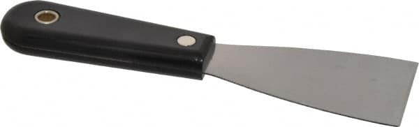 Stanley - 2" Wide Steel Putty Knife - Stiff, Nylon Handle, 7-1/2" OAL - A1 Tooling