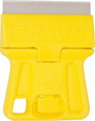 Stanley - 1-Edge Scraper - 1-1/2" Blade Width x 1-1/2" Blade Length, Plastic Handle - A1 Tooling