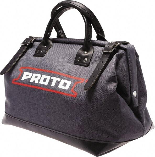 Proto - 1 Pocket White Canvas Tool Bag - 14" Wide x 14" Deep x 14" High - A1 Tooling