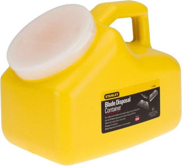 Stanley - Plastic Blade Disposal Container - Plastic - A1 Tooling