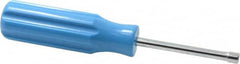 Proto - 4mm Solid Shaft Nutdriver - Plastic Handle, 6-3/4" OAL - A1 Tooling