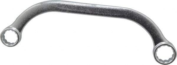 Proto - 7/16" x 1/2" 12 Point Obstruction Box Wrench - Double End, 5-3/4" OAL, Steel - A1 Tooling