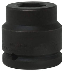 Proto - 1-1/2" Drive 1-3/4" Standard Impact Socket - 6 Points, 3-11/32" OAL - A1 Tooling