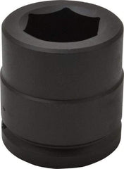 Proto - 1-1/2" Drive 1-13/16" Standard Impact Socket - 6 Points, 3-11/32" OAL - A1 Tooling