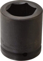 Proto - 1-1/2" Drive 2" Standard Impact Socket - 6 Points, 3-5/8" OAL - A1 Tooling