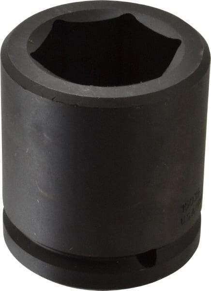 Proto - 1-1/2" Drive 2-3/16" Standard Impact Socket - 6 Points, 3-5/8" OAL - A1 Tooling