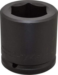 Proto - 1-1/2" Drive 2-1/4" Standard Impact Socket - 6 Points, 3-3/4" OAL - A1 Tooling