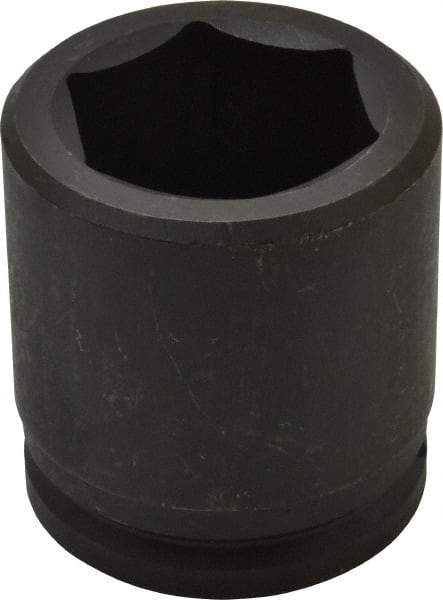 Proto - 1-1/2" Drive 2-1/2" Standard Impact Socket - 6 Points, 4" OAL - A1 Tooling