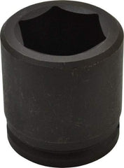 Proto - 1-1/2" Drive 2-1/2" Standard Impact Socket - 6 Points, 4" OAL - A1 Tooling