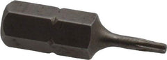 Irwin - 1/4" Drive T6 Torx Screwdriver Bit - 1" OAL, Insert Bit - A1 Tooling