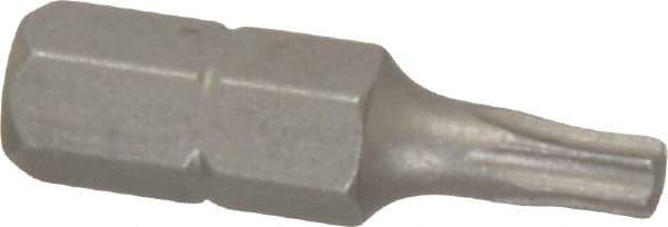 Irwin - 1/4" Drive T15 Torx Screwdriver Bit - 1" OAL, Insert Bit - A1 Tooling