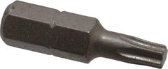 Irwin - 1/4" Drive T20 Torx Screwdriver Bit - 1" OAL, Insert Bit - A1 Tooling