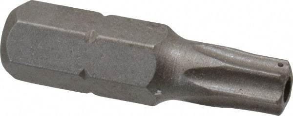 Irwin - 1/4" Drive T27 Torx Screwdriver Bit - 1" OAL, Tamper Resistant Bit - A1 Tooling