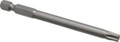 Irwin - T30 Torx Bit - 1/4" Hex Drive, 3-1/2" OAL - A1 Tooling