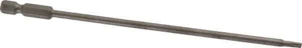 Irwin - T10 Torx Bit - 1/4" Hex Drive, 6" OAL - A1 Tooling