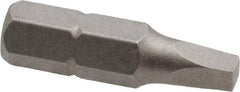 Irwin - 1/4" Drive, #2 Square Recess Screwdriver Bit - 1" OAL - A1 Tooling