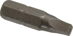 Irwin - 1/4" Drive, #3 Square Recess Screwdriver Bit - 1" OAL - A1 Tooling