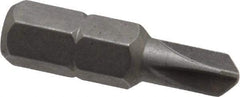 Irwin - 1/4" Drive, #3 Torq-Set Screwdriver Bit - 1" OAL - A1 Tooling