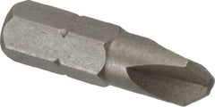 Irwin - 1/4" Drive, #4 Tri-Wing Screwdriver Bit - 1" OAL - A1 Tooling