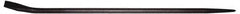 Value Collection - 36" OAL Pinch Bar - 7/8" Wide, Steel - A1 Tooling