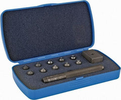 US Airtool - 1/16 to 3/16" Hand Flaring Kit - Adapto Kit for Semi-Tubular Rivets - A1 Tooling