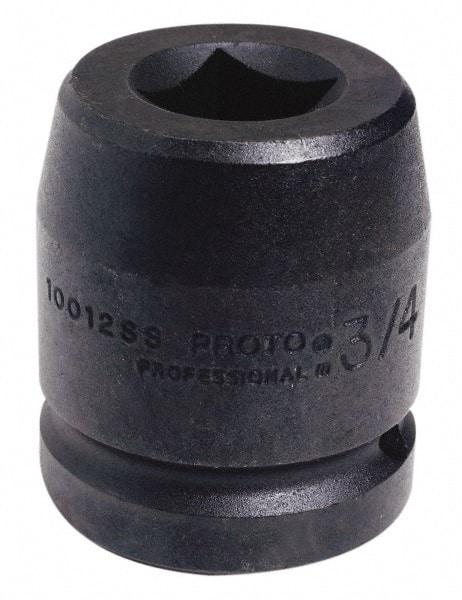 Proto - 1" Drive 58mm Impact Socket - 6 Points, 3-13/64" OAL - A1 Tooling