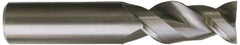 Kennametal - 5/8", 2 Flute, Single End, Solid Carbide, 0.06" Corner Radius End Mill - 3-1/2" OAL, 45° Helix, Right Hand Flute, 1-1/4" LOC, Right Hand Cut - A1 Tooling