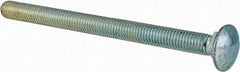 Value Collection - 7/16-14 UNC 6" Length Under Head, Standard Square Neck, Carriage Bolt - Grade 2 Steel, Zinc-Plated Finish - A1 Tooling