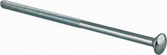 Value Collection - 1/2-13 UNC 11" Length Under Head, Standard Square Neck, Carriage Bolt - Grade 2 Steel, Zinc-Plated Finish - A1 Tooling