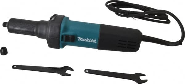 Makita - 1/4 Inch Collet, 25,000 RPM, Straight, Electric Die Grinder - 120 Volt, 3.5 Amp - A1 Tooling