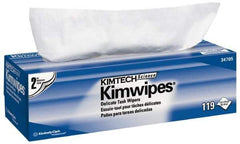 Kimtech - Dry Clean Room/Lab/Critical Task Wipes - Pop-Up, 11-3/4" x 11-3/4" Sheet Size, White - A1 Tooling