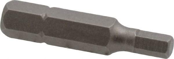 Irwin - 4mm Hex Screwdriver Bit - 1/4" Drive, 1-1/4" OAL - A1 Tooling