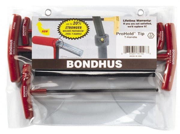 Bondhus - 5 Piece T-Handle Hex Key Set - A1 Tooling