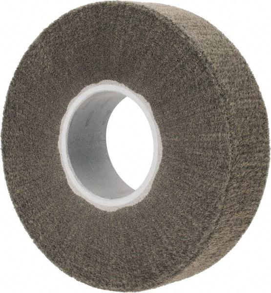 3M - 8" Diam Silicon Carbide Finishing Flap Wheel - 3" Hole, 2" Wide, Density 7, Nonwoven, Very Fine Grade, 3,200 Max RPM - A1 Tooling