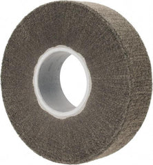 3M - 8" Diam Silicon Carbide Finishing Flap Wheel - 3" Hole, 2" Wide, Density 7, Nonwoven, Very Fine Grade, 3,200 Max RPM - A1 Tooling