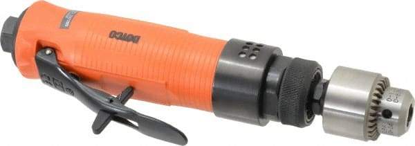 Dotco - 1/4" Keyed Chuck - Inline Handle, 3,500 RPM, 0.3 hp, 90 psi - A1 Tooling