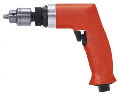 Dotco - 1/4" Keyed Chuck - Pistol Grip Handle, 5,200 RPM, 0.4 hp, 90 psi - A1 Tooling