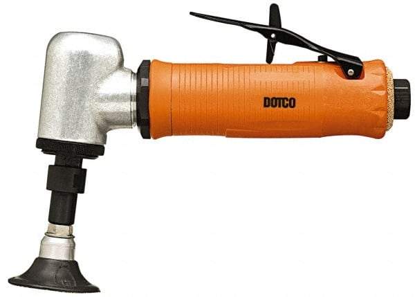 Dotco - 1/2" Wheel Diam, 30,000 RPM, Pneumatic Angle & Disc Grinder - Rear Exhaust - A1 Tooling