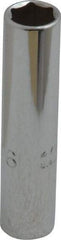 Proto - 5/16", 1/4" Drive, Deep Hand Socket - 6 Points, 2" OAL, Chrome Vanadium, Chrome Finish - A1 Tooling