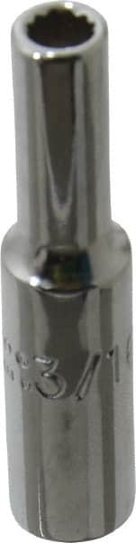 Proto - 1-1/2", 1/2" Drive, Deep Hand Socket - 12 Points, 2" OAL, Chrome Finish - A1 Tooling