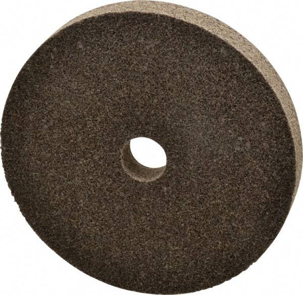 3M - 8" Diam, 1" Face Width, 1-1/4" Center Hole, Coarse Grade, Aluminum Oxide Deburring Wheel - Unitized, Hard Density 8 Grade, 5,500 RPM - A1 Tooling