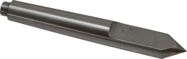 Riten - 3/4" Head Diam, Carbide-Tipped Steel Standard Point Half Dead Center - Jarno 6 Taper, 3/4" Point Diam, 2-3/16" Point Length, 5-1/2" OAL - A1 Tooling